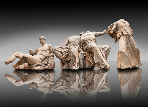 De ru&iuml;nes op de Akropolis
